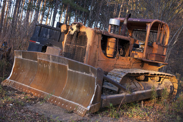 Old bulldozer © Henryk Sadura