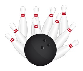 bowling vector