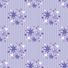 Seamless violet pattern. vector