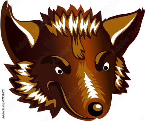 "wolf's head" Stock image and royalty-free vector files on Fotolia.com