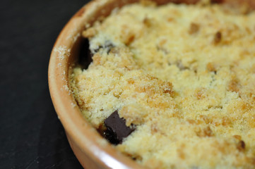 Crumble Pomme Chocolat