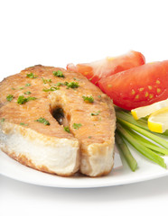 grilled salmon