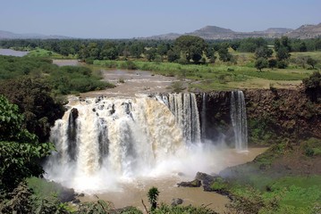 Obraz premium Chute d'eau, Ethiopie