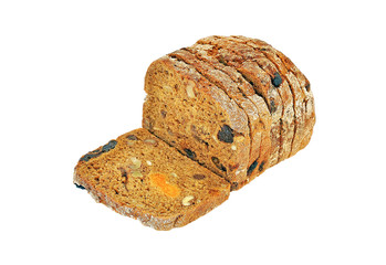 Bread with fruits