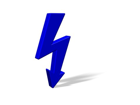 blauer Blitz