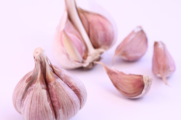 garlic vegetable close up