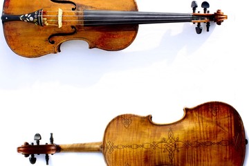 Violin Front and Back