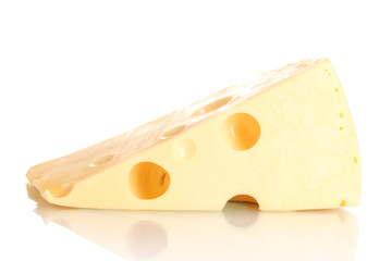 Сheese isolated on white