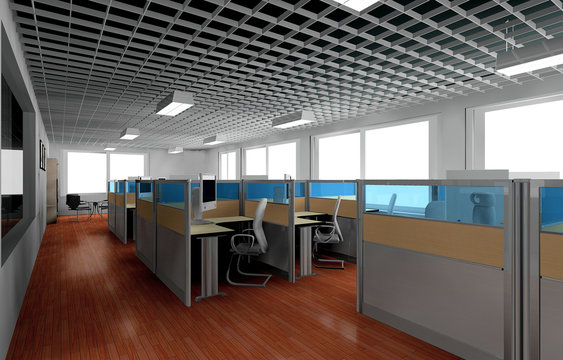 a modern corporation office design