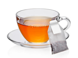 Cup of tea and teabag