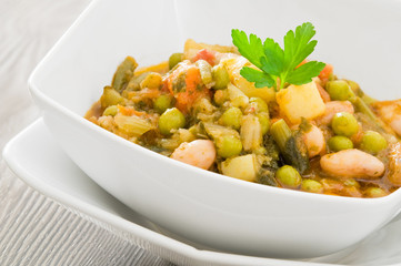 Vegetable soup.