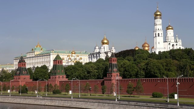 Timelapse. Moscow. Kremlin