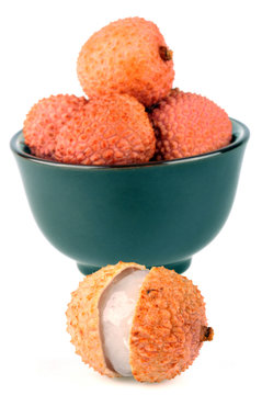 Des litchis