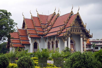 Thai monastery in Bodhgaya, India.