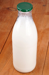 La bouteille de lait