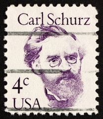 Postage stamp USA 1982 Carl Schurz