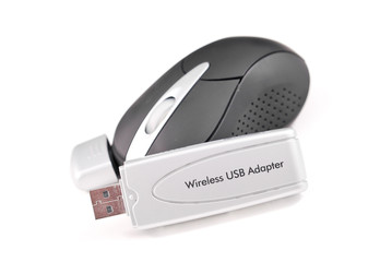 USB Wireless Adapter with Bluetooth Mouse