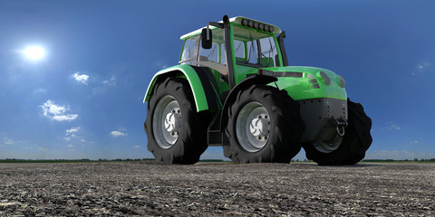 traktor auf dem feld V2 © Mathias Weil