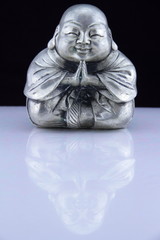 bouddha en m&eacute;tal