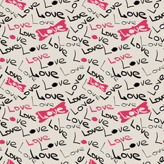 Seamless Love Pattern