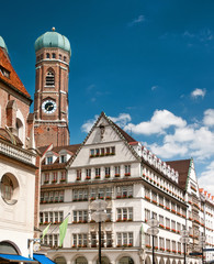 Munich citycenter. Architecture