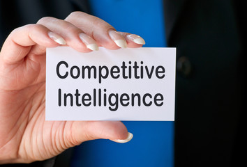 Naklejka na ściany i meble Competitive Intelligence