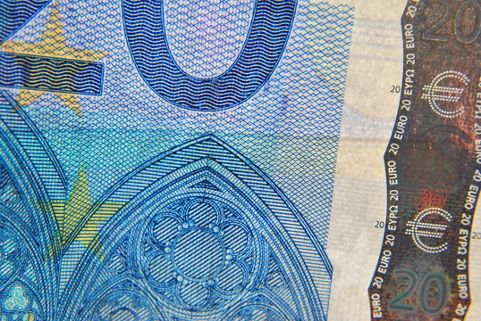 20 Euro-Schein / Detail