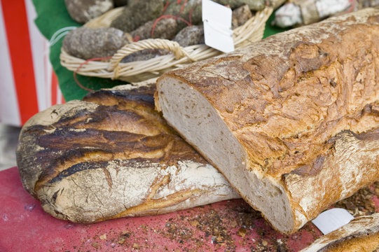 Brot auf dem Markt