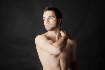 Portrait of a young man