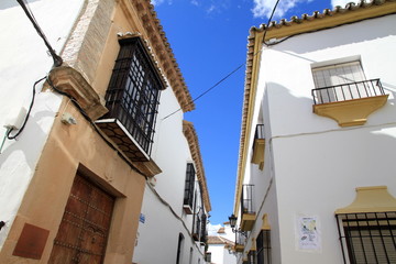 Fototapeta na wymiar White architecture Ronda Malaga Spain