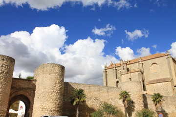 Fototapeta premium Almocabar town gate Ronda Malaga province Andalusia Spain