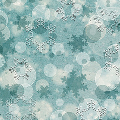 vintage pattern with snowflake