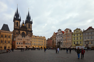 Fototapeta premium Old Town Square. Prague, Czechia