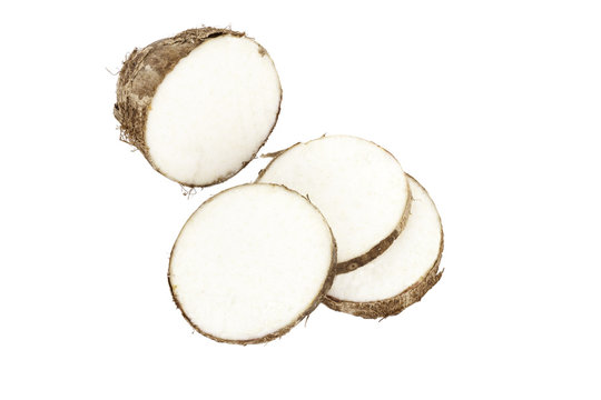 Sliced Malanga Tuber