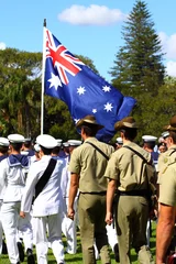 Photo sur Aluminium Australie ANZAC Day in Perth, Australia