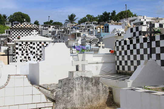 Guadeloupe - Cimetière de Morne à L'Eau