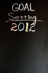 2012 New year goals