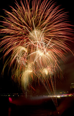 Fireworks at Niagara Falls