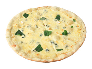 Pizza with cheese
