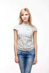 Obraz premium Portrait of young pretty woman
