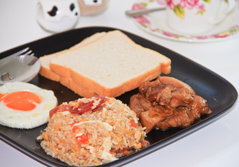 fried rice with egg