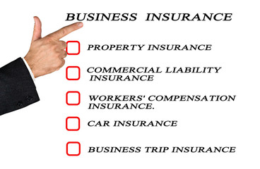 Check list for business insurance