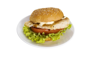 chicken burger