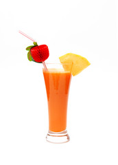 Fresh healthy vegetable juice