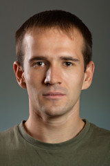 Obraz premium Portrait of a real man