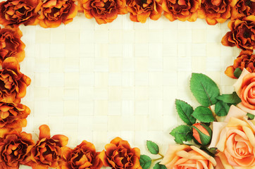 Roses frame