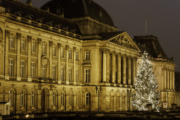 Pałac Królewski w Brukseli - obrazy, fototapety, plakaty