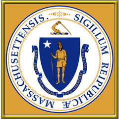 usa states county city massachusetts coat seal emblem