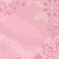 Abstract flower background