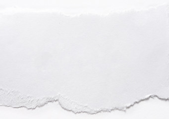 A piece of paper on white